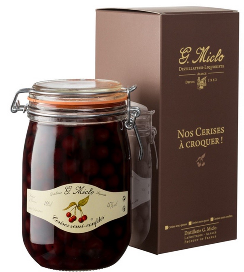CERISES SEMI-CONFITES MICLO 100CL 15Â°