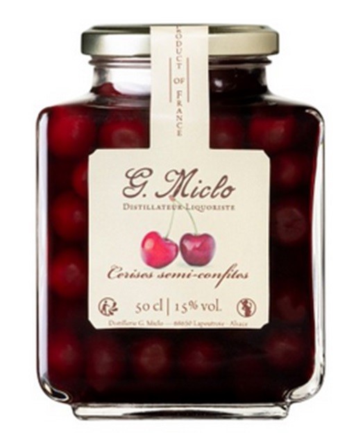 CERISES SEMI-CONFITES MICLO 50CL 15Â°
