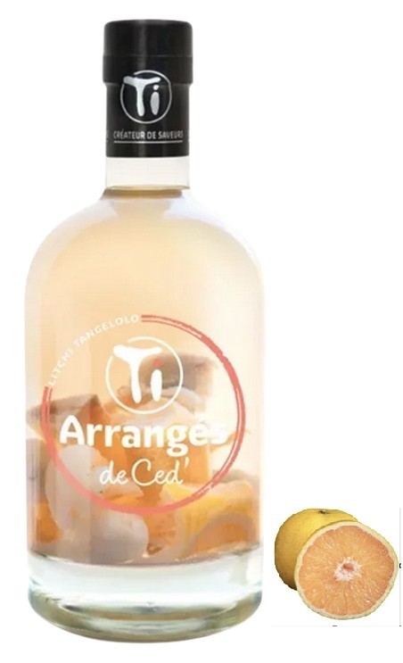 LITCHI TANGELOLO RHUM DE CED 70CL 32°