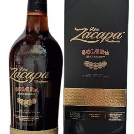 ZACAPA  SOLERA GRAN RESERVA  RHUM GUATEMALA 70 CL  40 °