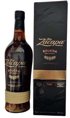 ZACAPA  SOLERA GRAN RESERVA  RHUM GUATEMALA 70 CL  40 °