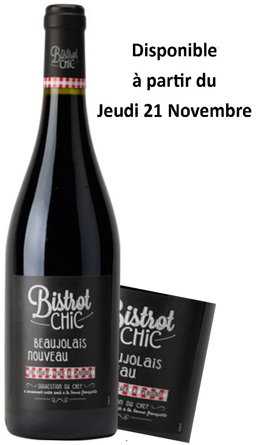 BISTROT CHIC BEAUJOLAIS NOUVEAU 2023 75CL