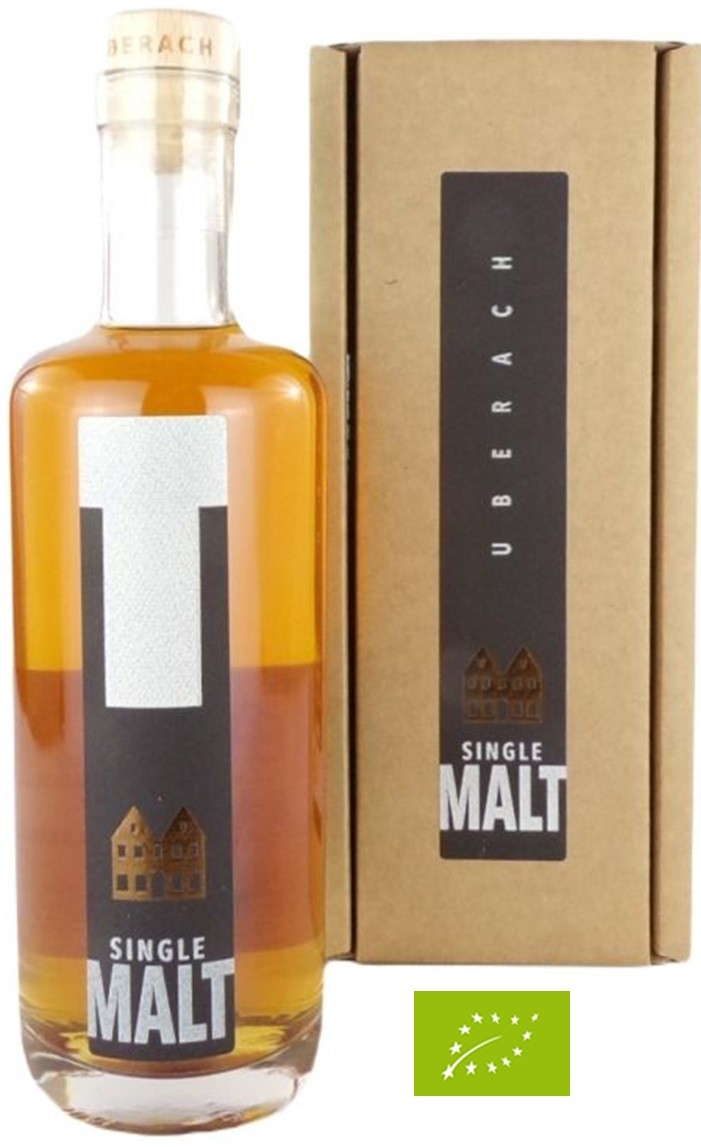 UBERACH WHISKY TOURBÉ BIO ALSACE 50CL 44°