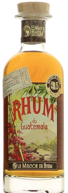 MAISON DU RHUM   GUATEMALA  BATCH#5 70CL 48°