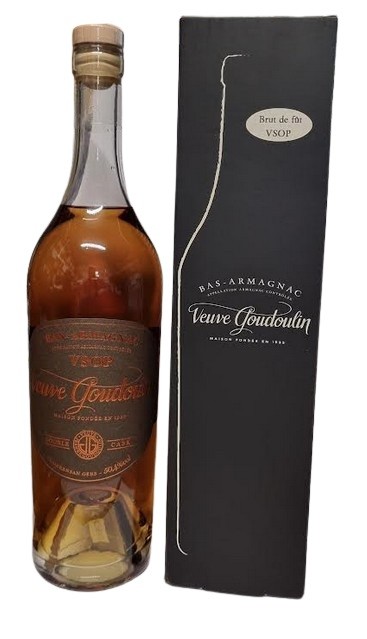 GOUDOULIN VSOP BRUT DE FUT BAS ARMAGNAC 70CL 50.4 °