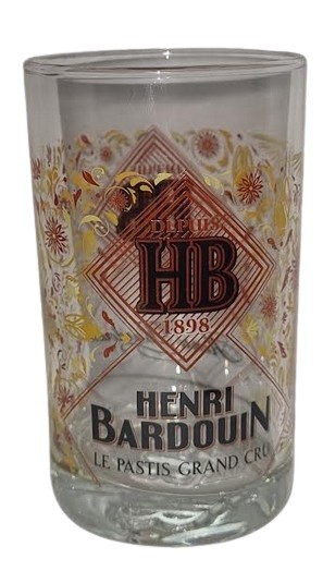 VERRE PASTIS HENRI  BARDOUIN