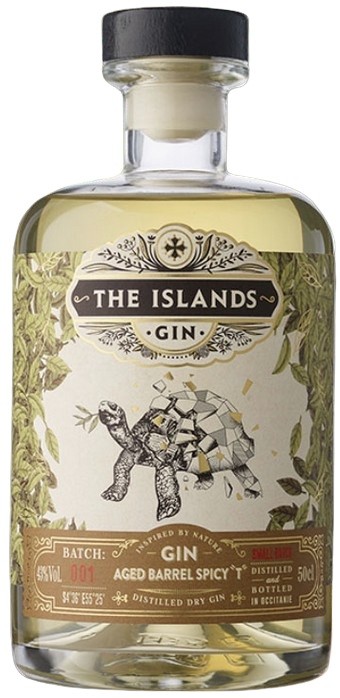 THE ISLANDS GIN AGED BARREL...