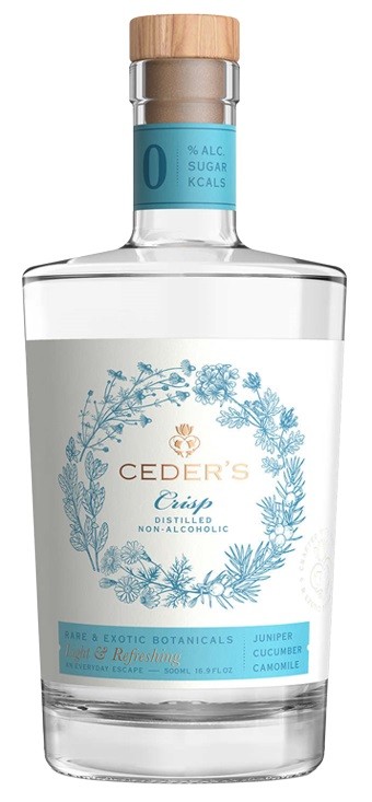 CEDER'S CRISP GIN SANS ALCOOL 50CL