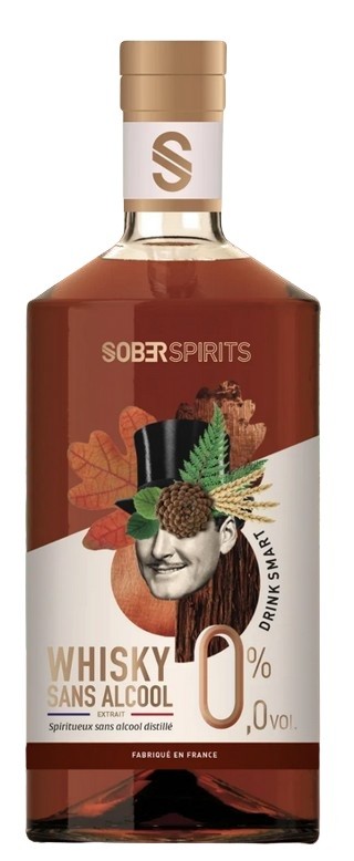 SOBER WHISKY BOURBON SANS ALCOOL 50CL