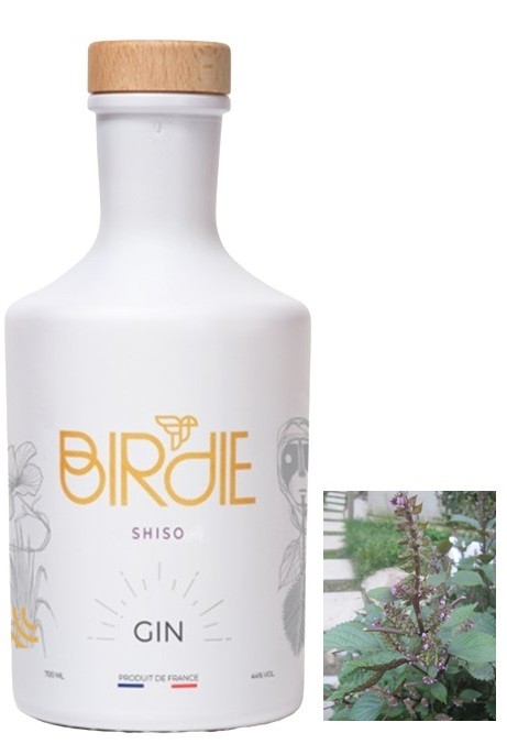 BIRDIE SHISO GIN FRANCE 70 CL  44°