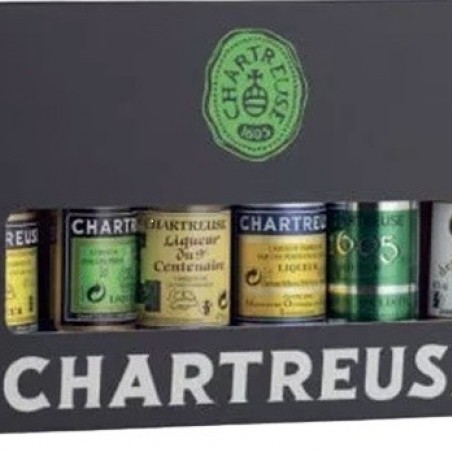 COFFRET CHARTREUSE 6 X 3 CL 47°8