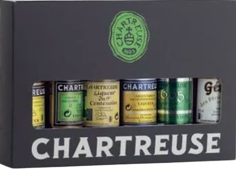 COFFRET CHARTREUSE 6 X 3 CL 47°8