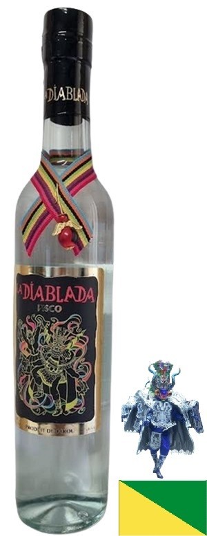 PISCO LA DIABLADA PEROU 2020 70CL 43°