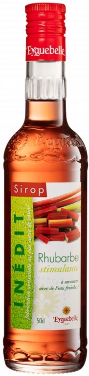 RHUBARBE STIMULANTE SIROP INÉDIT EYGUEBELLE 50 CL 