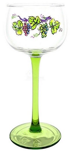 VERRE ALSACE VIGNOBLES COULEUR   16CL