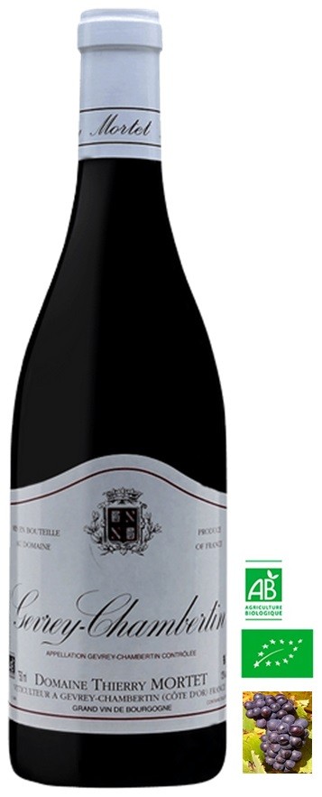 GEVREY CHAMBERTIN THIERRY MORTET BIO 2018 AOC 75CL