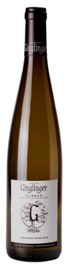 GEWURZTRAMINER DEMI-SEC DOMAINE GINGLINGER BIO 2023 ALSACE