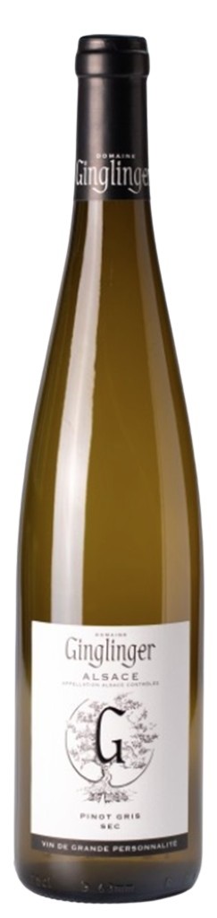 PINOT GRIS SEC BIO DOMAINE GINGLINGER 2023 ALSACE