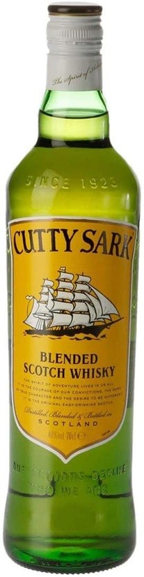 CUTTY SARK BLENDED WHISKY ECOSSE 70  CL 40°