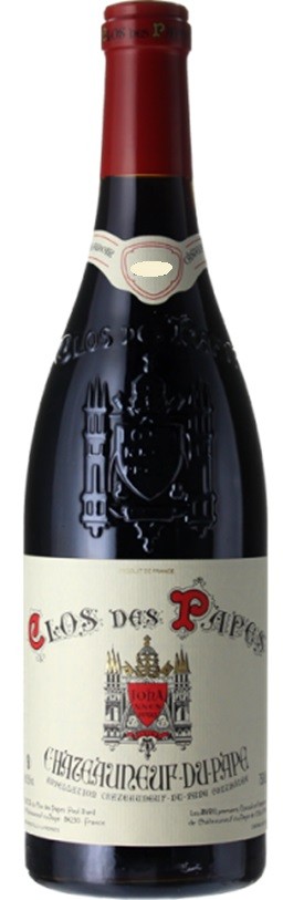 CHATEAUNEUF DU PAPE AOC CLOS DES PAPES 2018  BIO 75CL