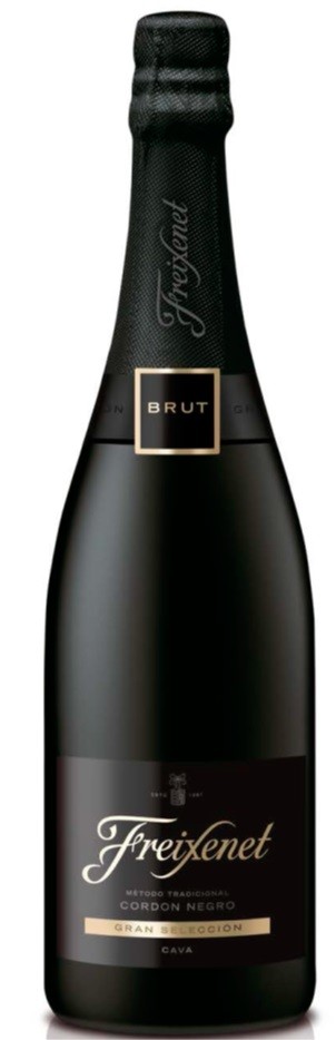 FREIXENET CORDON NEGRO CAVA BRUT ESPAGNE 75CL