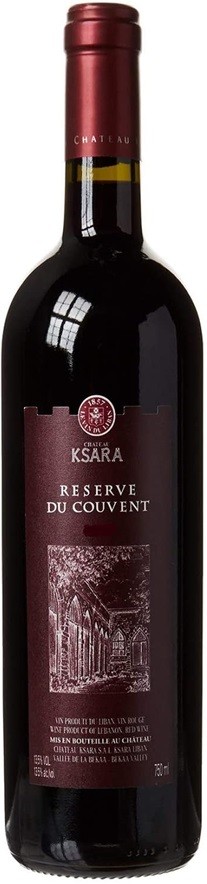 KSARA RÉSERVE DU COUVENT 17 VALLÉE DE LA BEKAA LIBAN  75CL