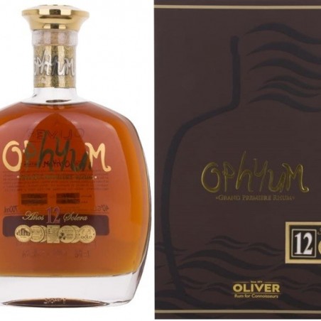 OPHYUM 12 ANS RHUM RÉPUBLIQUE DOMINICAINE 70 CL 40°