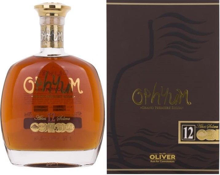 OPHYUM 12 ANS RHUM RÉPUBLIQUE DOMINICAINE 70 CL 40°