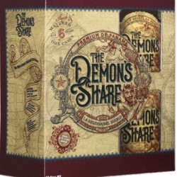 THE DEMON'S SHARE 6 ANS SPIRIT DRINK PANAMA + 2 VERRES 70 CL