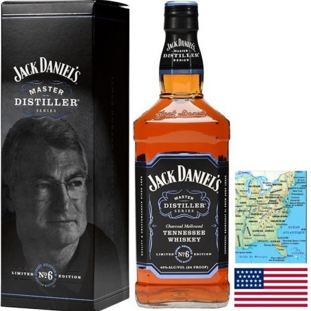 JACK DANIEL'S MASTER DISTILLER N°6 TENNESSEE WHISKEY 70CL43°