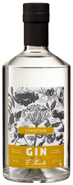 GIN FORESTIER MICLO ALSACE 70 C L  43°