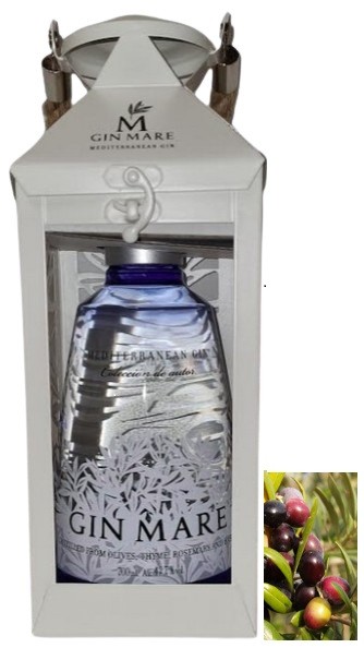 GIN MARE COFFRET LANTERNE GIN ESPAGNE  70  CL 42.70°