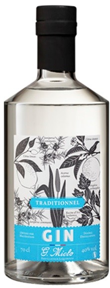 GIN TRADITIONNEL MICLO ALSACE 70 CL   40°