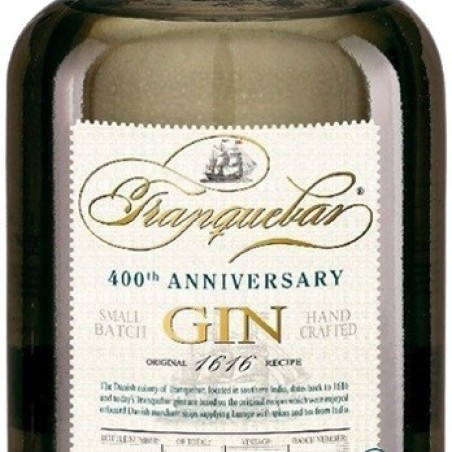 TRANQUEBAR 400TH ANNIVERSARY GIN DANEMARK 70CL 45°