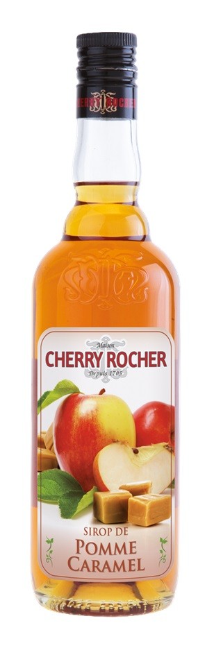 POMME/CARAMEL  SIROP CHERRY ROCHER 70CL