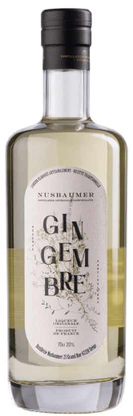 GINGEMBRE LIQUEUR NUSBAUMER ALSACE   70 CL 20°