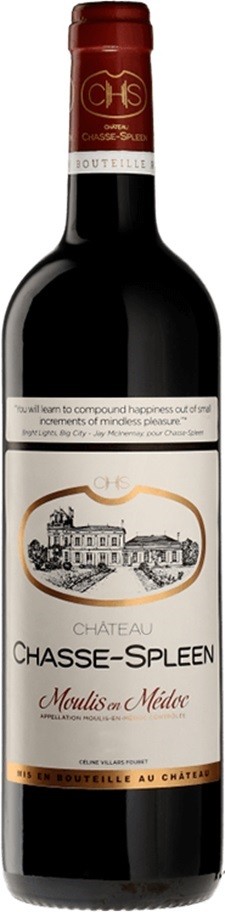 CHASSE SPLEEN 2016 MOULIS EN MÉDOC CRU BOURGEOIS AOC  75 C L