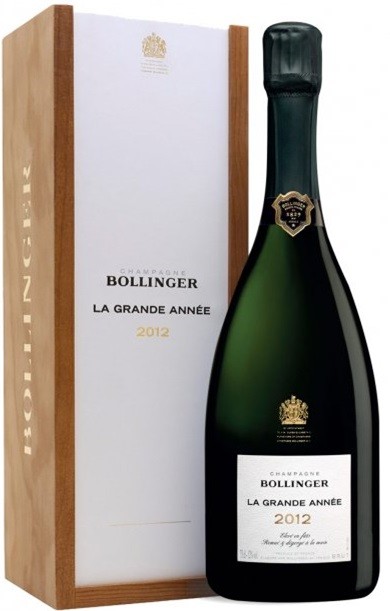 BOLLINGER BRUT "LA GRANDE ANNÉE"  2012  75 CL