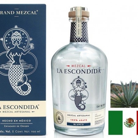 MEZCAL LA ESCONDIDA ESCARD 70 CL  40°