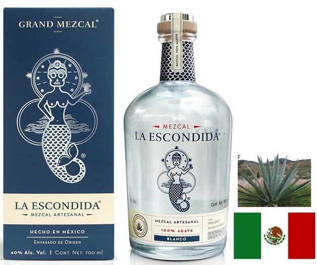 MEZCAL LA ESCONDIDA ESCARD 70 CL  40°