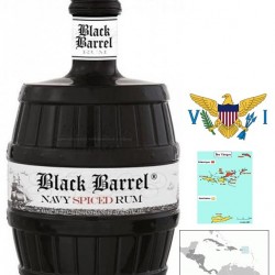 A.H RIISE BLACK BARREL NAVY SPICED SPIRIT 70CL ILES VIERGES