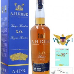 A. H. RIISE XO HAAKON ROYAL RESERVE RUM 70CL42°ILES VIERGES