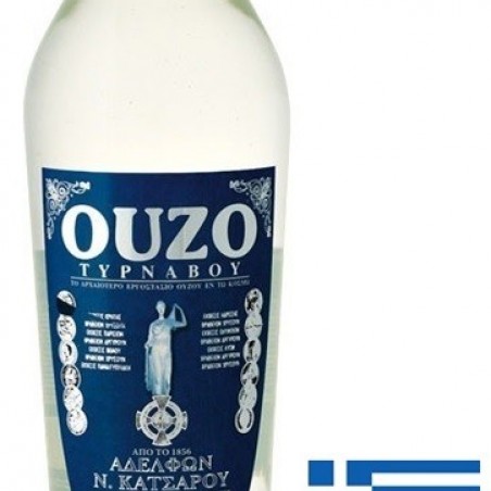 OUZO TYRNAVOU GRECE 70CL 40°C