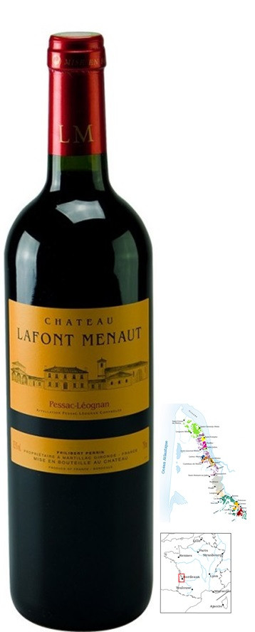 LAFONT MENAUT PESSAC LEOGNAN 2017 AOC  75CL