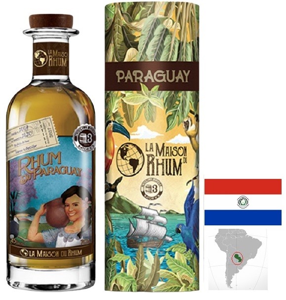 MAISON DU RHUM PARAGUAY BATCH#3  70CL 45°