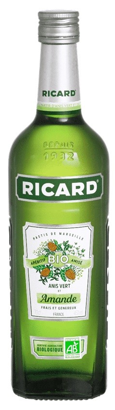 RICARD FRUITE BIO AMANDE 70CL 45°