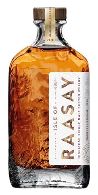 ISLE OF RAASAY WHISKY LIGHTLY PEATED 70 CL 46°4