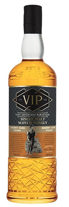 VIP BLENDED MALT WHISKY ECOSSE  70 CL 40°