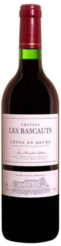 LES BASCAUTS COTES DE BOURG 2016 AOC 75CL