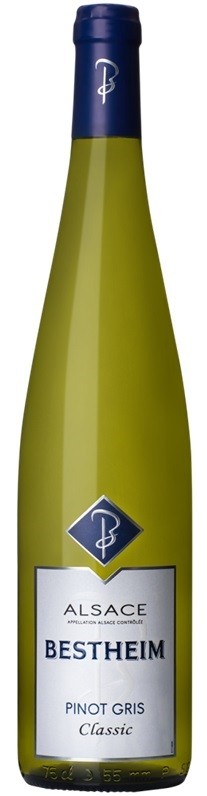 PINOT GRIS CLASSIC BESTHEIM  2018  ALSACE  AOC 75 CL